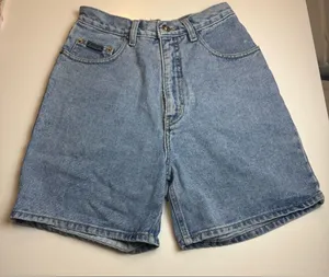 Route 66 High rise Relaxed Fit Denim Shorts Size 5/6 Light Wash Vintage Style‎ thumbnail 1