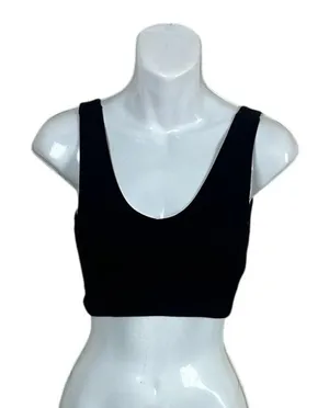 Aerie Black Active Bra Tank size M thumbnail 1