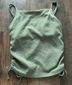 Aerie Tank Top Ribbed Crop thumbnail 1