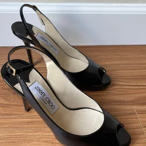 Jimmy Choo Black Patent Heels🖤 thumbnail 2