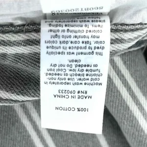 PacSun Gray Double Stripe High Waisted Straight Leg Jeans‎ 27 thumbnail 7
