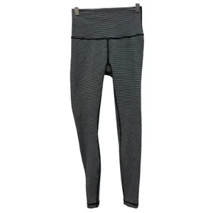 Lululemon wunder under black white stripe high rise full length leggings thumbnail 2