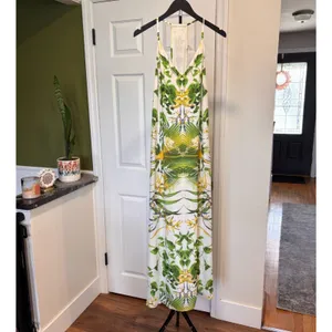 Alice + Olivia Dove Relaxed Maxi Dress Size Small Beach Resort Vacation $348 thumbnail 3