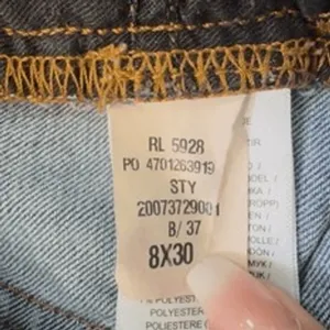 Lauren Ralph Lauren Womens Jeans Size‎ 8 Medium Wash Straight Leg Denim thumbnail 6