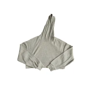Alo Muse Set Hoodie & Joggers Ribbed Gravel Heather Size Small thumbnail 2