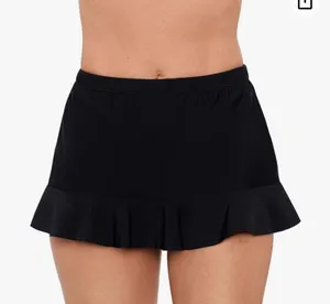 Aqua Green Women's Standard Ruffle Skirted Bottom thumbnail 1