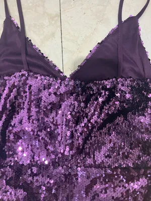 Hot Miami Styles Purple Shimmer Hoco Dress thumbnail 7