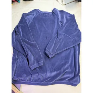Aerie Purple Velour Oversize Sweater Sz Large Comfy Fall Festival Cottage D40 thumbnail 8