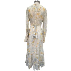 Vintage Gunne Sax 1970s Floral Prairie Maxi Dress Size Small thumbnail 5