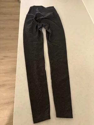 Beyond Yoga Leggings Size XS Xtra Small Dark Charcoal Grey Pull On Neutral Ankle thumbnail 2