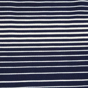 Margaret M Womens Skirt‎ Large Navy White Stripe A Line Mini Stretch Lined thumbnail 12