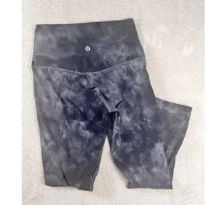 Lululemon Align Pant 21" Diamond Dye Diamond Dye Asphalt Grey True Navy 4 thumbnail 1