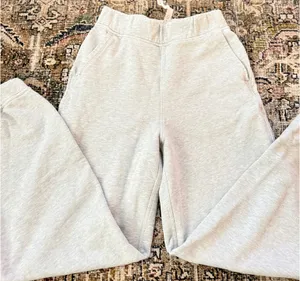 Relaxed high rise joggers heather grey size 2 lululemon thumbnail 7
