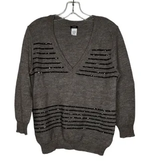 J Crew‎ Alpaca/Wool Blend Sweater Brown Size L thumbnail 1