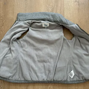 Old Navy Gray Puffer Vest thumbnail 3