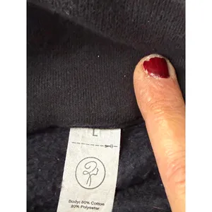 Women's Black Cropped Half thumbnail 6