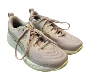 ASICS GEL-Cumulus 27 Women's Running Shoes Size 8 Mineral Beige Yellow 1012B772 thumbnail 1