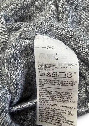Women's Old Navy Marled Crew Neck Sweater, Size Large thumbnail 4