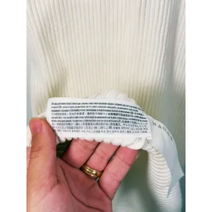 Abercrombie & Fitch O-Ring Cutout Midi Dress Womens XS White Quiet Luxury Fall thumbnail 13