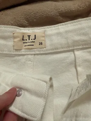 letter to juliet jeans White Size 25 thumbnail 2