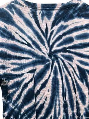 Nation LTD Tie-Dye Snap Shoulder Tee Size Medium | Blue‎ & Pink | Anthropologie thumbnail 8