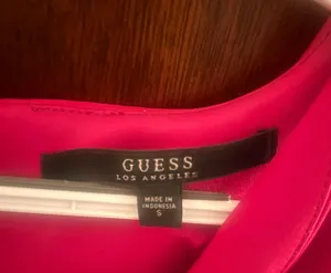 S Los Angeles Pink V-Neck Flare Dress thumbnail 2