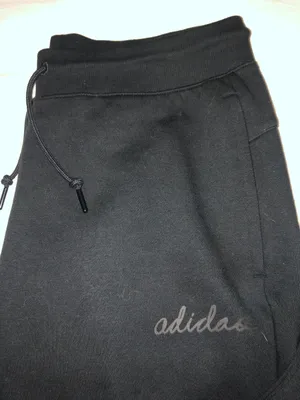 Adidas Black  Baggy Sweatpants thumbnail 3