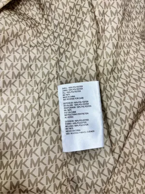 Michael Kors Quilted Dark Navy Hooded Puffer Coat thumbnail 8