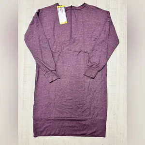 Ellen tracy sweater dress size Small color wine thumbnail 3