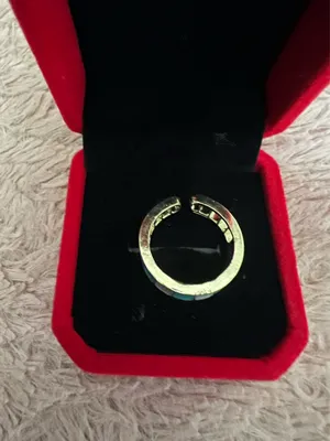 Gorgeous Golden Embellished Statement Adjustable Ring Size 7 thumbnail 3