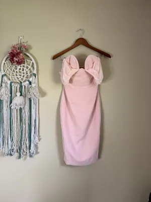 House of CB London Yolanda Dress Light Pink Size XS thumbnail 4