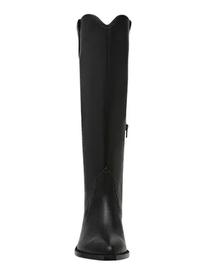 DV Dolce Vita Womens Kit Western Knee High Boot Black 6.5M thumbnail 13