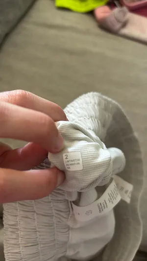White Lululemon Hotty Hot High-Rise Shorts 4" thumbnail 3