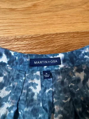 Blue blouse Size M thumbnail 2