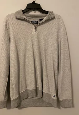 CHAPS Pullover Quarter-Zip thumbnail 1