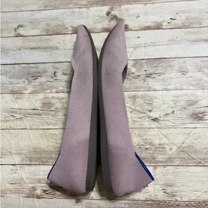 Rothy's The Point Slip-on Flats Size 8.5 Petal Pink Washable Comfort thumbnail 8