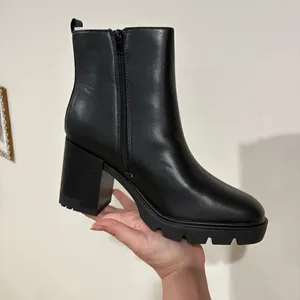 Esprit Women's Perlina Block Heeled Booties Size 11 thumbnail 5