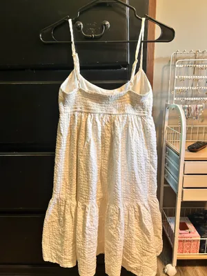 White mini Arizona jean co dress thumbnail 3