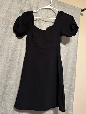 altard state black pleaded dress thumbnail 1