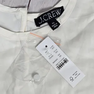 J.‎ Crew Drapey T-shirt top Ivory XS NWT thumbnail 3