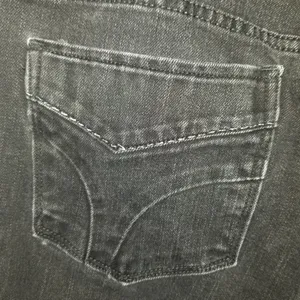 Levi's 505 Straight Leg Jeans Women's Size 12M Soft Black Stretch Denim Mid-rise thumbnail 13