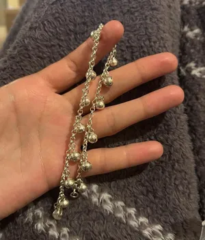 925 sterling silver braclet makes noise cute 10 inch c156 thumbnail 1