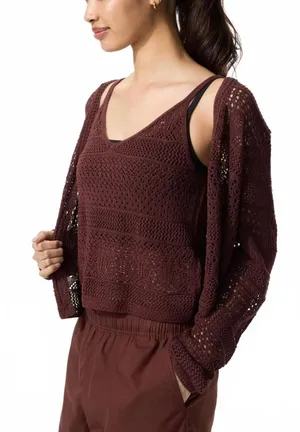 Uniqlo Crochet Knitted Camisole NWT Brown XL thumbnail 1