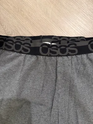 ASOS DESIGN Men’s Gray Lounge Joggers - Size Small thumbnail 4