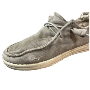 Hey Dude Wendy Chambray Light Grey Slip On Shoe Women's Size 6 thumbnail 9