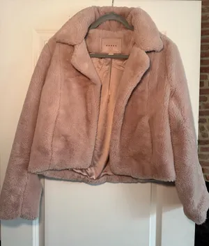 Faux Fur Jacket BLANKNYC Pink thumbnail 1