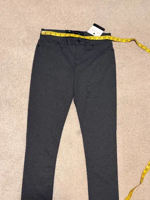 New Calvin Klein Jeans Slim Skinny Pants in Dark Gray thumbnail 5
