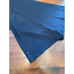 Lululemon women's black stretchy oversized scarf EUC thumbnail 6