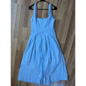 Petal And Pup Blue Maxi Dress Womens M Fit Flare Sleeveless Cottagecore Coquette thumbnail 4