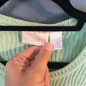 Elisabeth by Liz Claiborne Mint Green Women's Sweater & Shorts | Sz 1 & 14 thumbnail 2